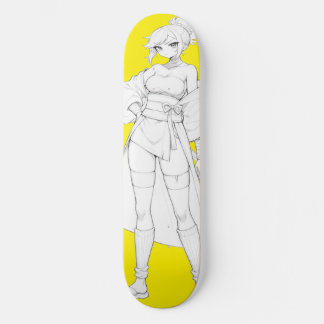 Kamp mot Stil Anime Girl Skateboard Deck