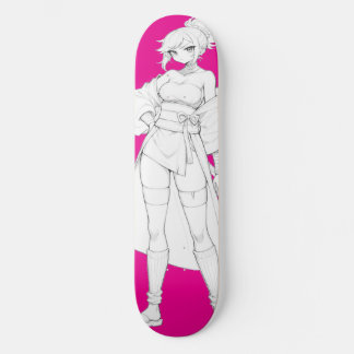 Kamp mot Stil Anime Girl Skateboard Deck