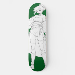 Kamp mot Stil Anime Girl Skateboard Deck