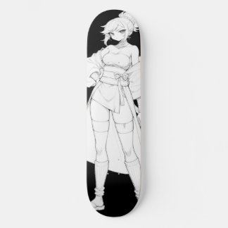 Kamp mot Stil Anime Girl Skateboard Deck