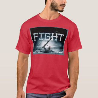 KAMP mot svart T Shirt