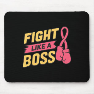 Kamp som en Chef Rosa Ribbon Boxing Breast Cancer Musmatta