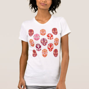 Kamp som en flicka - mexikansk Rosa Lucha Libre Ma T Shirt