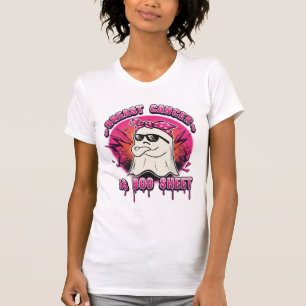 Kamp som en Ghost: Breast Cancer Awareness T Shirt