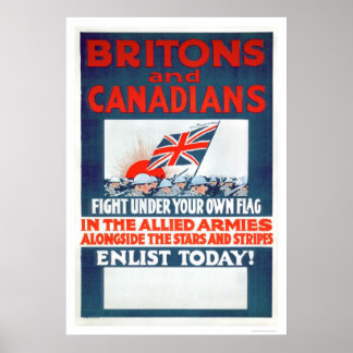 Kamp under er egen Flagga (US02106) Poster