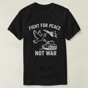 Kämpa för fred inte krig Antikrig Iran‑Israel Usa T Shirt