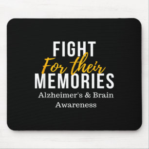 Kämpa för minnen alzheimers &amp; hjärna musmatta