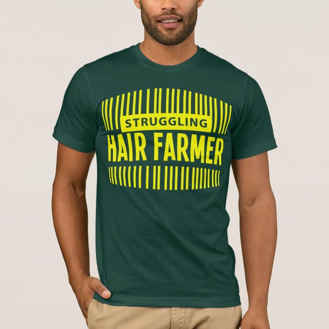 Kämpa hårbonden tee shirt (Framsida)