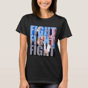 Kämpa Kämpa Kämpa För Donald Trump 2024 Usa Val T Shirt
