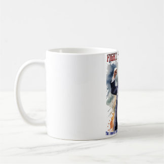 Kämpa! Kämpa! Kämpa! Trump-förklaring Kaffemugg
