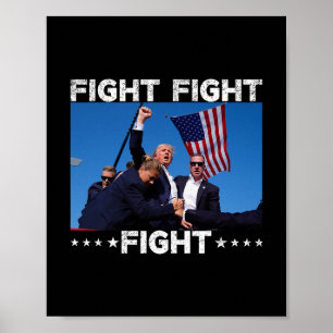 Kämpa Kämpa Kämpa Trump Röst Trump Poster