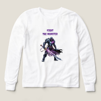 Kämpa monstret t shirt