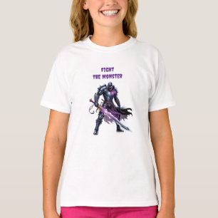 Kämpa monstret t shirt