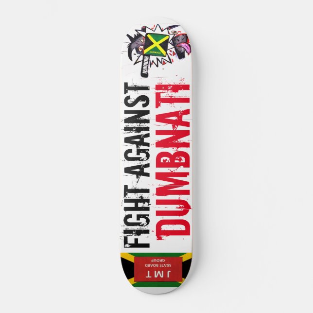 KAMPA MOT DUMBNATI Skateboard (Framsida)