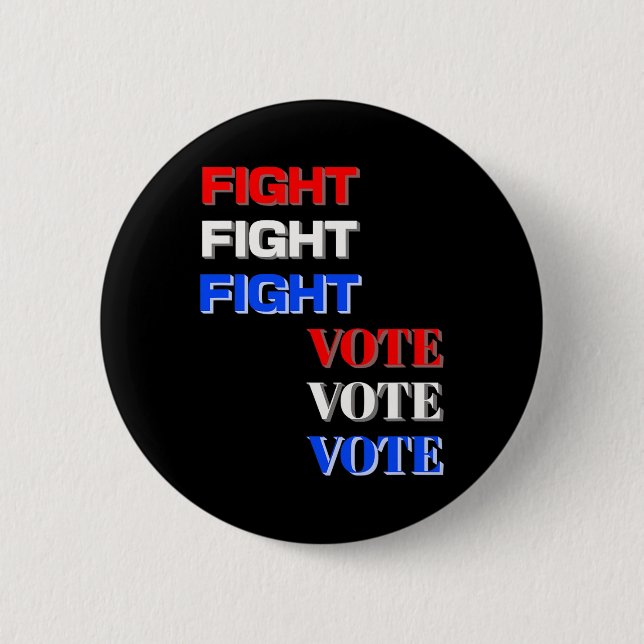 Kämpa Röst För Trump Presidentvalet  Knapp (Framsida)