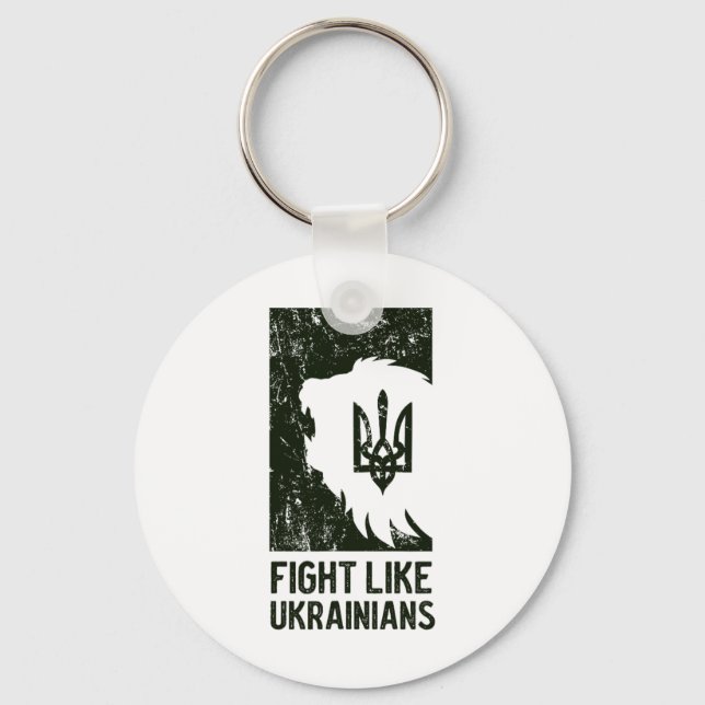Kämpa som ukrainare  nyckelring (Framsida)