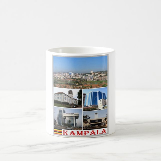 Kampala - Mosaic - Uganda - Kaffemugg (Center)