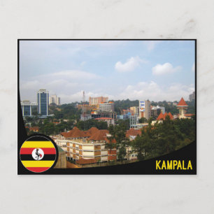 Kampala - vykort för Uganda