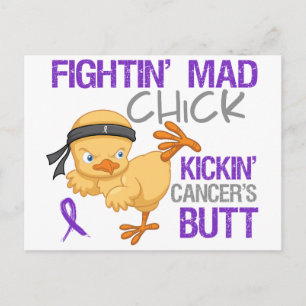Kämpande höns GIST cancer Vykort