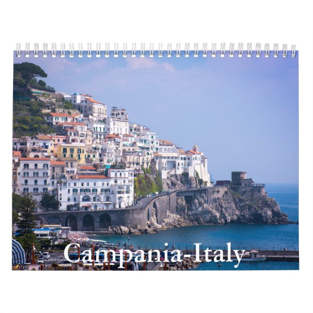 Kampanien-Italiens kalender (Omslag)