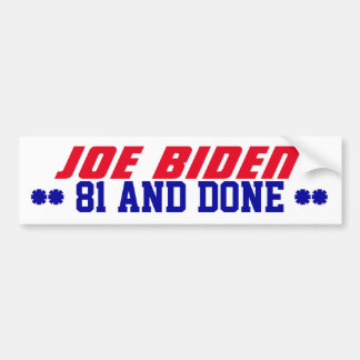 Kampanj 2024 81 och Utfärdat Joe Biden Bildekal