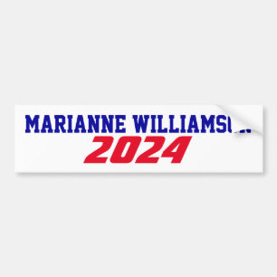 Kampanj 2024 Marianne Williamson President USA Bildekal