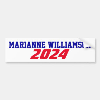 Kampanj 2024 Marianne Williamson President USA Bildekal