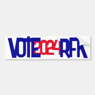 Kampanj 2024 Robert Kennedy Jr RFK President Bump Bildekal