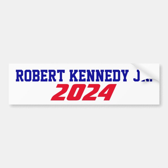 Kampanj 2024 Robert Kennedy Jr till talman Bildekal (Framsidan)