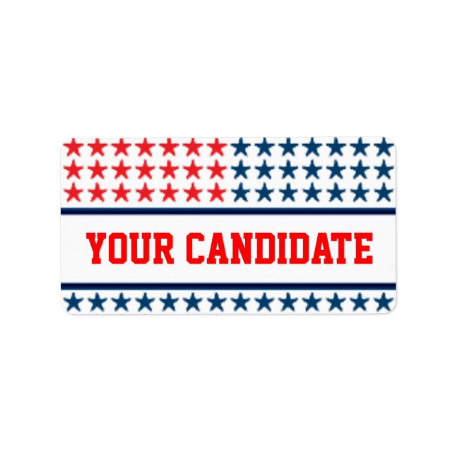 Kampanj Annons Adressetikett (Framsidan)