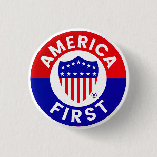 Kampanj Badge, första utskottet för Amerika, knapp