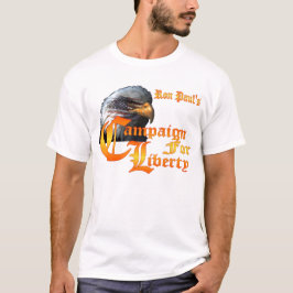 kampanj för fritidsörn öga tee shirt