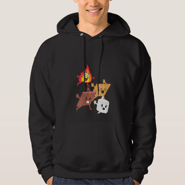 Kampanj för kvinnor i Campfire Chasing Smores S Mo Hoodie (Framsida)