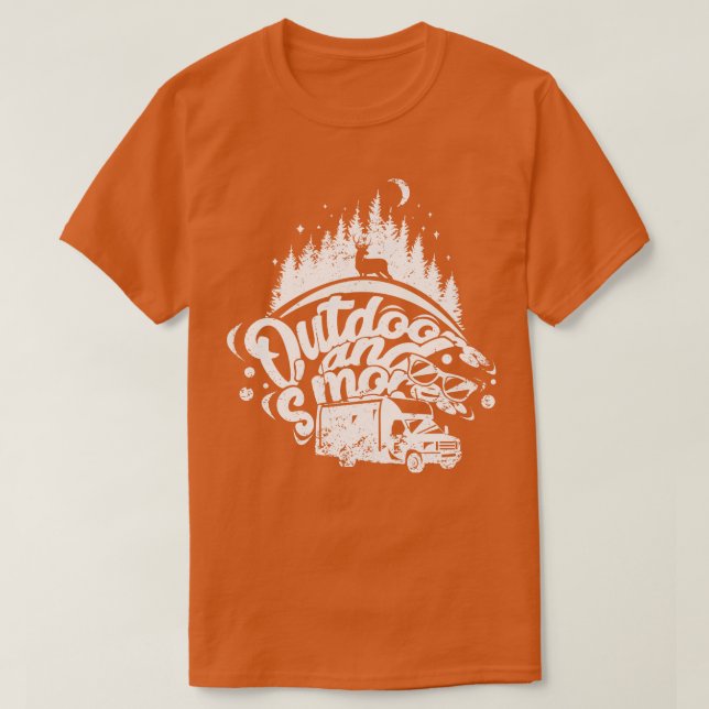Kampanj för utlopp och rök t shirt (Design framsida)