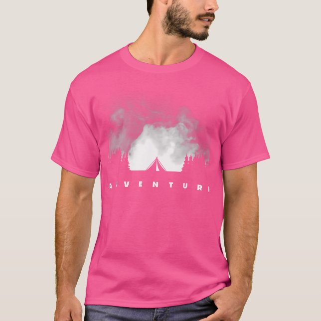Kampanj för utomhusbruk - Förlängning av ryggsäcks T Shirt (Framsida)