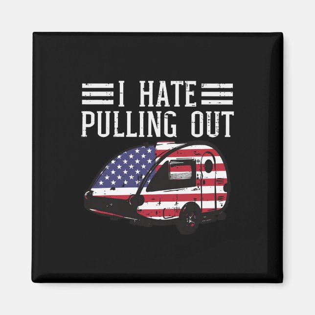 Kampanj Hate Pulling America Manar Women Magnet (Framsidan)