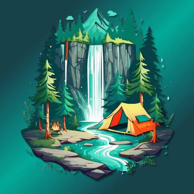 Kampanj i naturen t shirt (Skapare uppladdad)