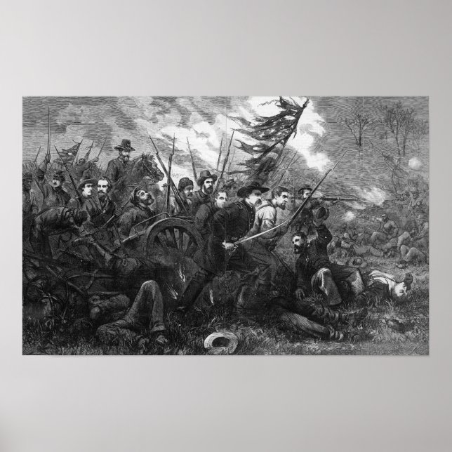 Kampanj i Virginia - "On to Richmond" Poster (Framsidan)