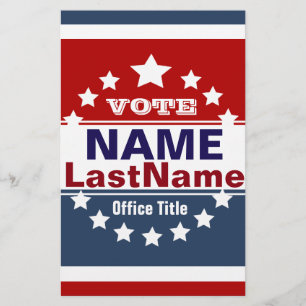 Kampanj-mall tom flygblad