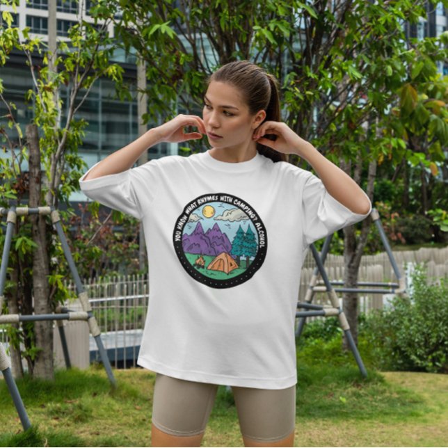 Kampanj med alkoholmärke t shirt (Skapare uppladdad)