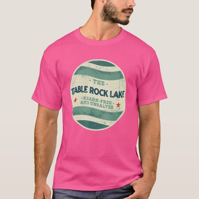 Kampanj Mi utan saltning och utan saltning i bord  T Shirt (Framsida)