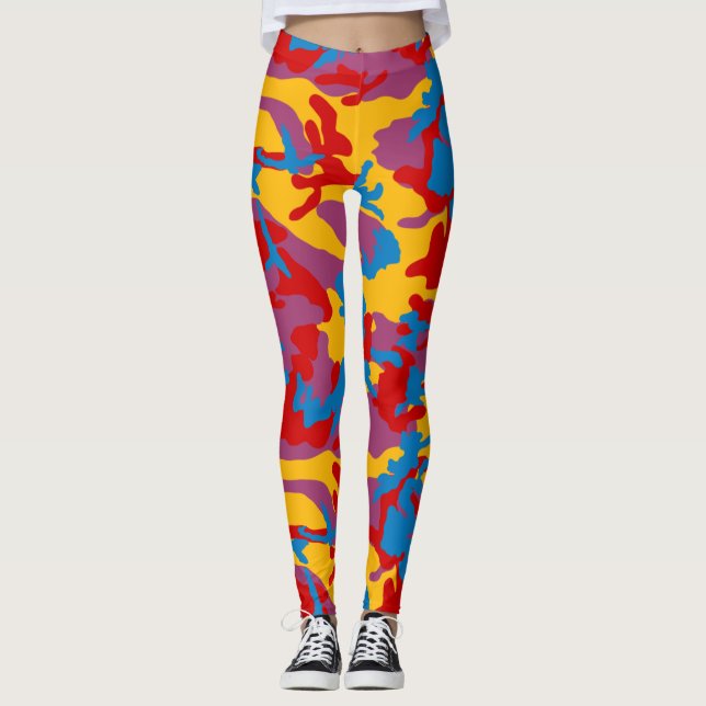 Kampanj Mönster Leggings (Framsida)