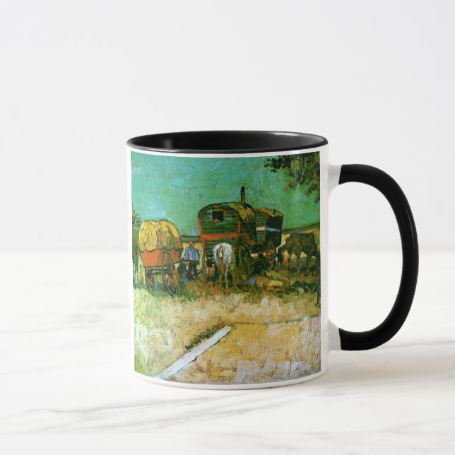 Kampanj mot zigenare Van Gogh Fine Art Mugg (Höger)