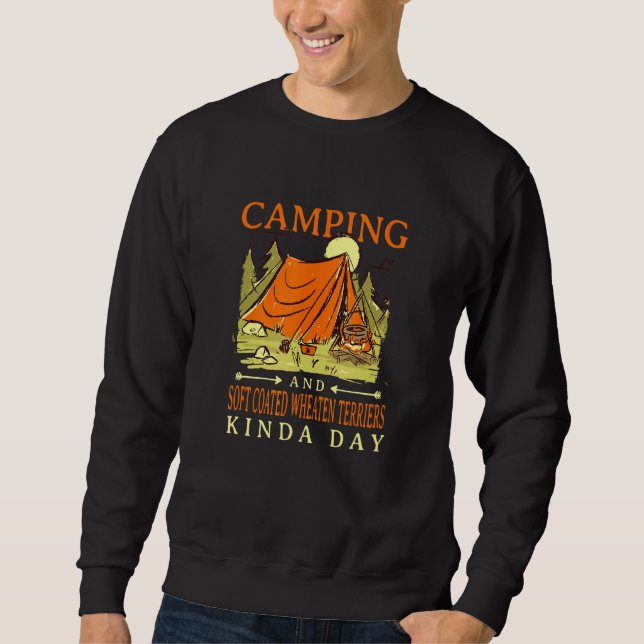 Kampanj- och mjuk Jackat jakttererdag Lång Ärmad Tröja (Framsida)