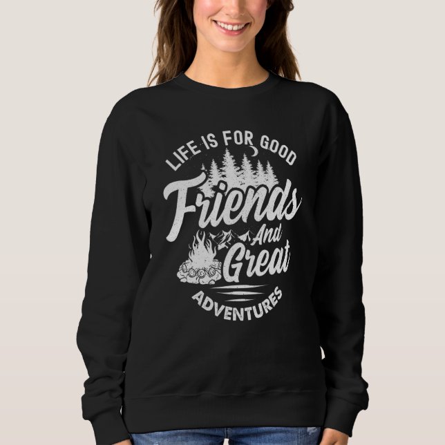 Kampanj och utomhusrum, Bra vänner och Underbara Ä T Shirt (Framsida)