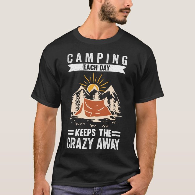 Kampanj varje Behålla på galningen T Shirt (Framsida)