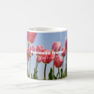 Kampanj Visitenkort Mugg Rosa Tulpaner - HAMbyWG