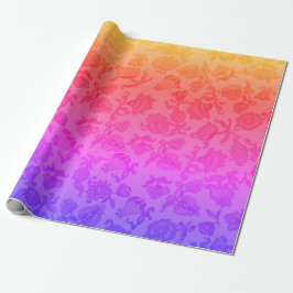 Kampanjblommor Bohemian Chic Blommig Boho Flicka Presentpapper