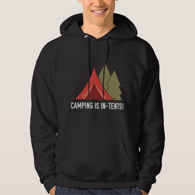 Kampanjen är i Tält! Hoodie (Framsida)