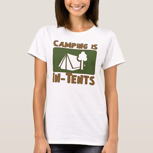 Kampanjen är i Tält Tee Shirt (Framsida)